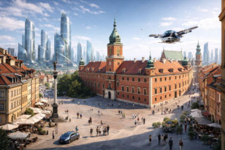 Tak będzie wyglądać Polska za 100 lat według AI. Warszawa zmieni się nie do poznania