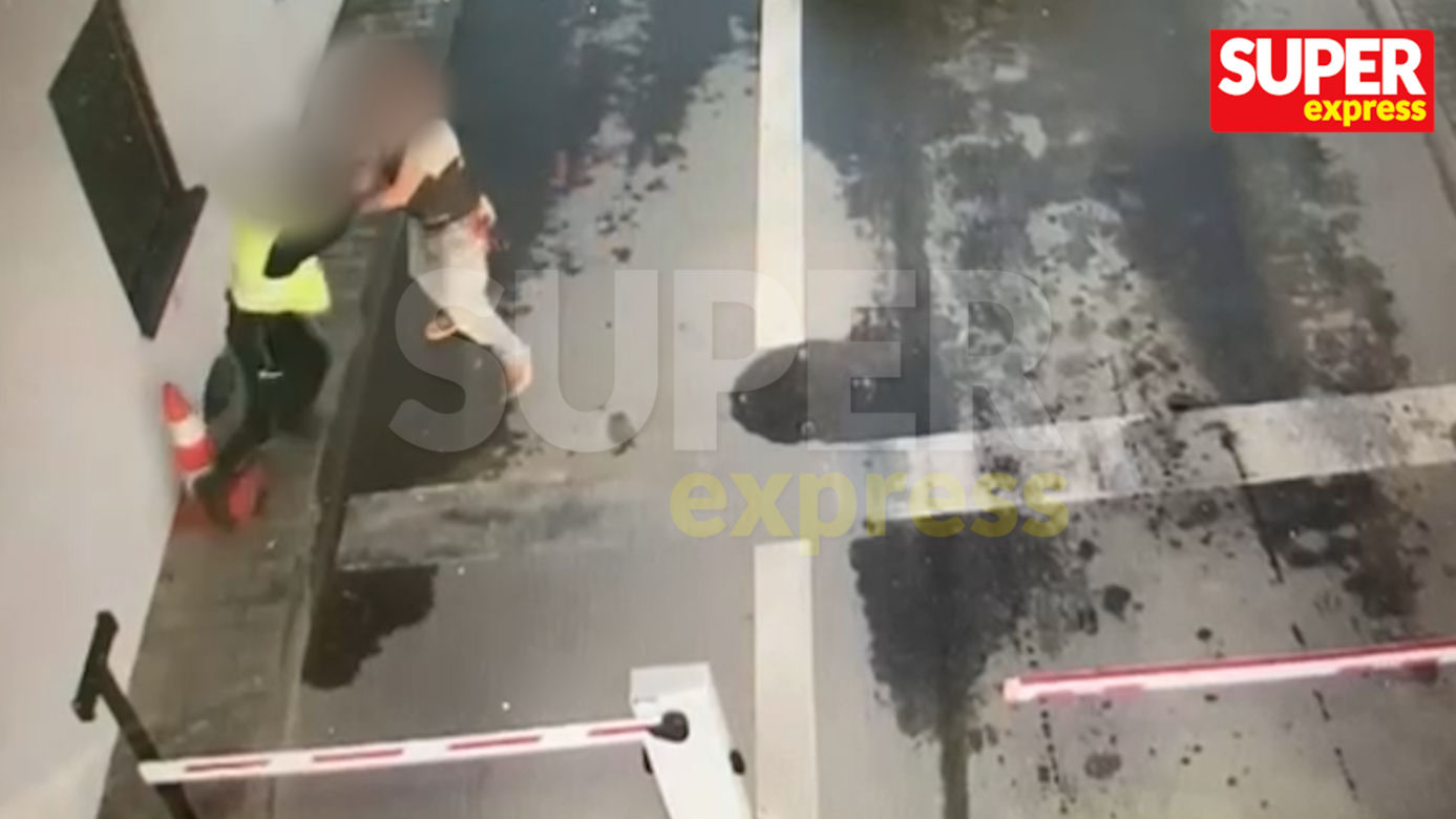  Atak nożownika przed Orlenem. Wszystko się nagrało!