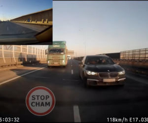 Internauci wściekli na kierowcę BMW z S8 pod Wrocławiem. Jest nagranie