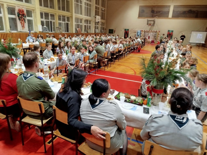 Wigilia harcerska 2025 w Siedlcach