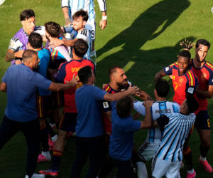 Awantura po finale MŚ Hiszpania - Argentyna