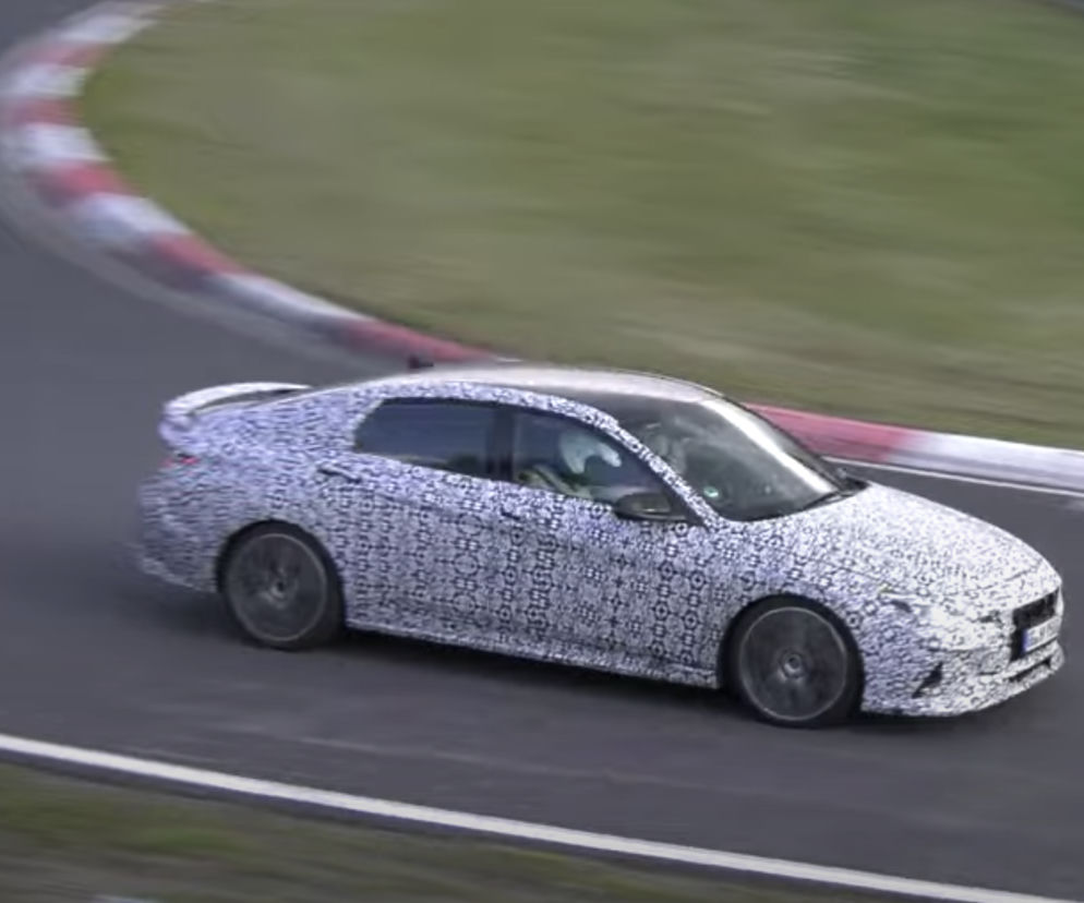 Hyundai Elantra N - testy na Nurburgringu