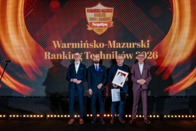 Wojewódzka Gala Warmińsko-Mazurskiego Rankingu Liceów i Techników Perspektywy 2026