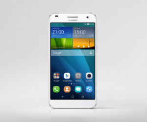 Huawei Ascend G7_Single_Silver Front Face_Hi res