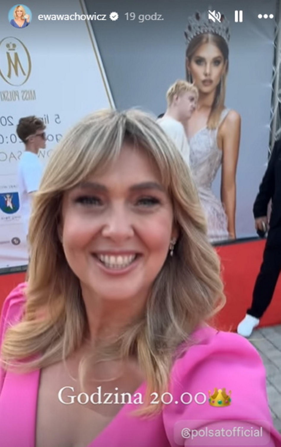 Olśniewająca Ewa Wachowicz skradła show na gali Miss Polski. Wszyscy patrzyli tylko na jedno 