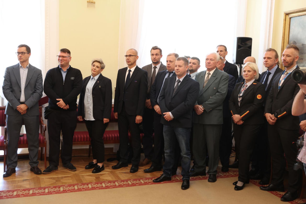 Bohaterowie z MZA wyróżnieni