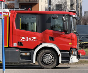 Pożar przy galerii handlowej w Warszawie. 200 osób uciekło z budynku!