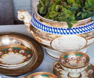 stylowa kuchnia porcelana