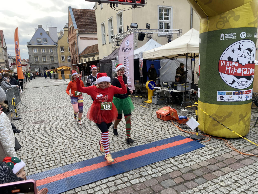 6. Bieg Mikołajów w Olsztynie cz.2