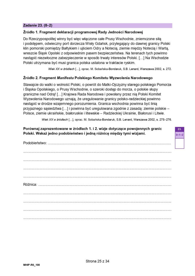 Próbna matura historia 2026. Arkusze i odpowiedzi CKE