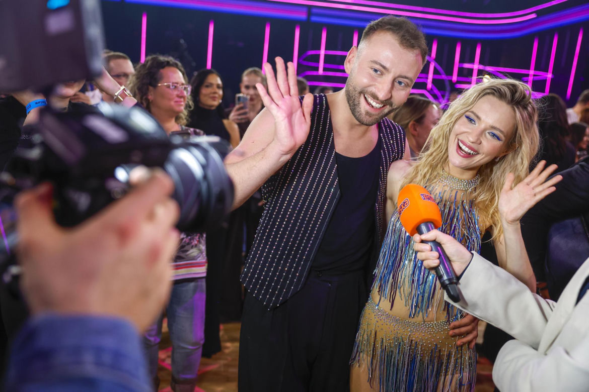 Paulina Gałązka w 1. odcinku "Tańca z gwiazdami"