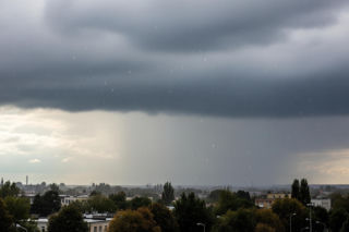 Zielona Góra zaskoczy deszczem! Nadchodzi pogodowy rollercoaster?
