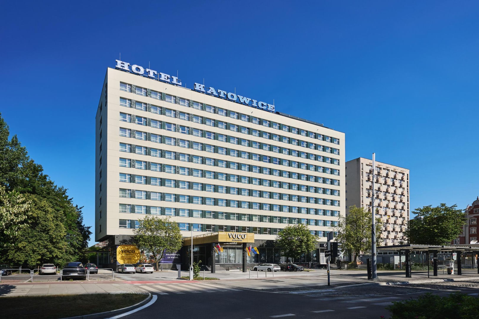 Hotel voco, czyli dawny Hotel Katowice po modernizacji wygląda dziś tak