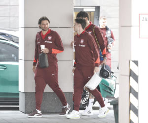 Reprezentacja Polski przed meczem ze Szwecją