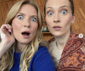 Barwy szczęścia. Renata (Anna Mrozowska), Dominika (Karolina Chapko)
