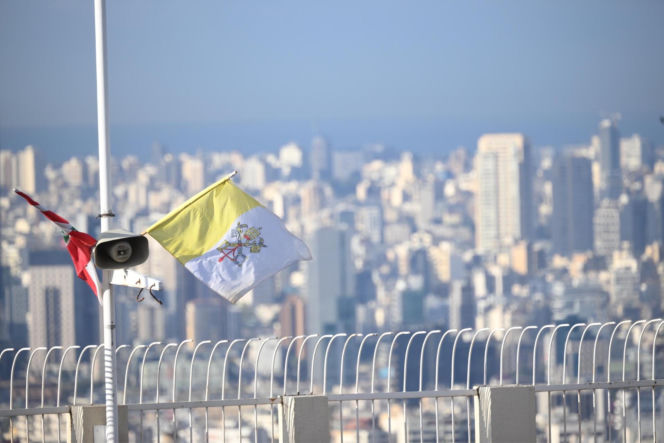 Leon XIV modlił się w miejscu wybuchu w porcie w Bejrucie z 2020 roku