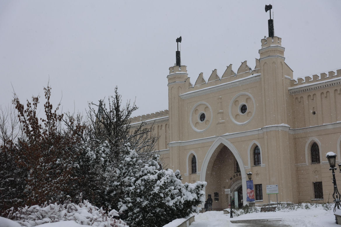 Śnieżyca w Lublinie
