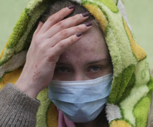 Rosjanie zbombardowali dziecięcy szpital. Są ranni, wśród nich kobieta w ciąży. Porażające zdjęcia
