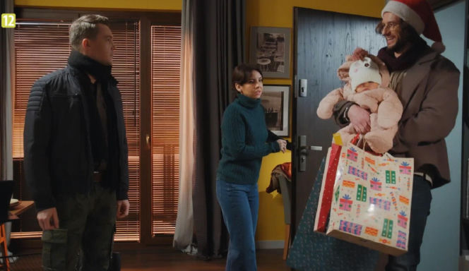 M jak miłość. Aneta (Ilona Janyst), Jakub Karski (Krzysztof Kwiatkowski), Mariusz (Mateusz Mosiewicz), Zosia