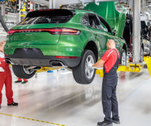 nowe Porsche Macan w produkcji