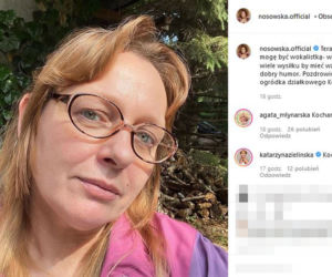 Ta babcia to bogini rocka Kasia Nosowska