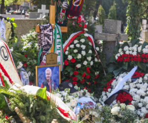 Tak wygląda grób Jacka Magiery dwa dni po pogrzebie