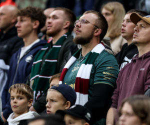 Śląsk Wrocław - Lech Poznań: Zdjęcia kibiców i zawodników z meczu 10. kolejki sezonu 2026/27 PKO BP Ekstraklasy