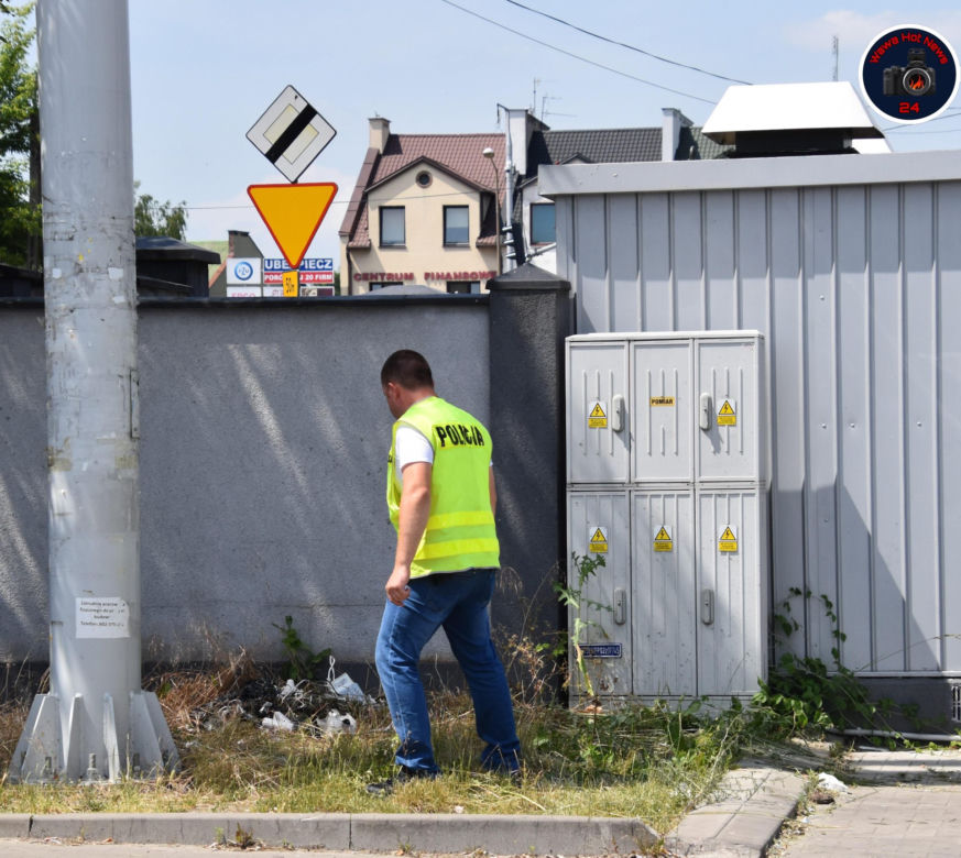 Obława policji na kierowcę