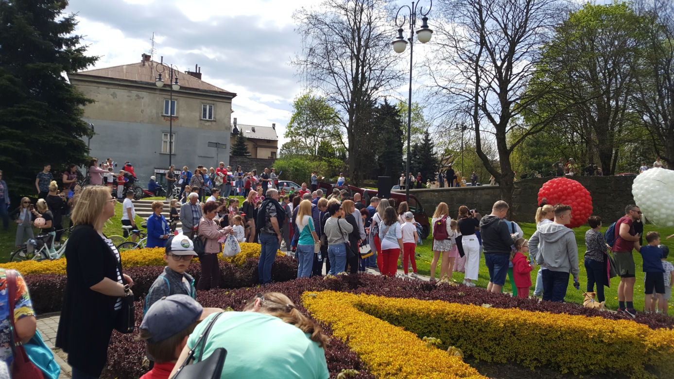 Dzień flagi w Nowym Sączu