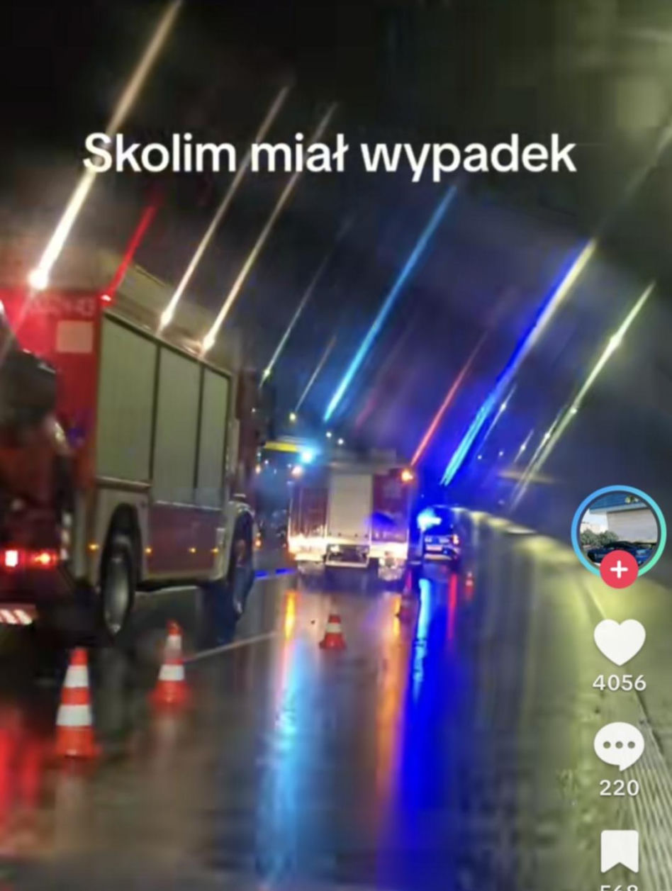 Skolim miał wypadek