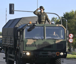 Próba generalna defilady wojskowej w Warszawie