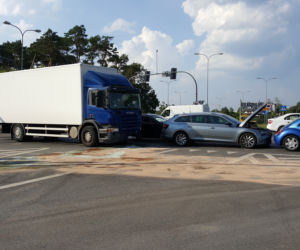 wypadek na Grunwaldzkiej