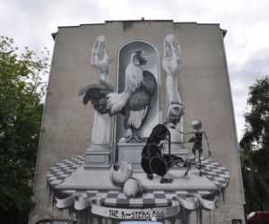 Mural przy ul. Racławickiej