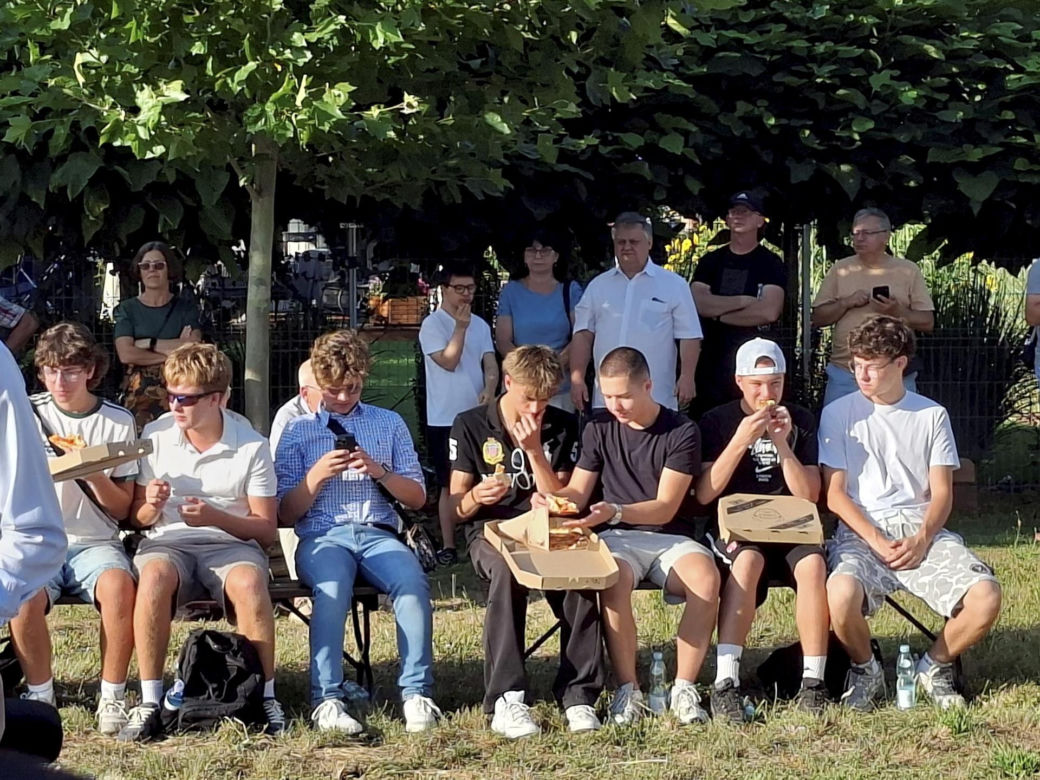 Pizza na Jagodnie z Mateuszem Morawieckim