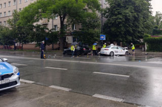 Śmiertelny wypadek w centrum Lublina. Jedna osoba nie żyje. Wiele jest rannych