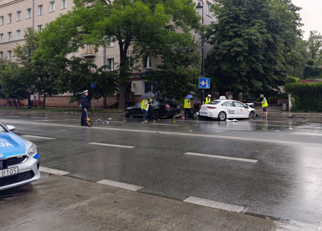 Śmiertelny wypadek w centrum Lublina. Jedna osoba nie żyje. Wiele jest rannych