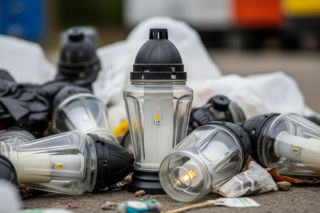 Na zniczach zarabiają w kilka dni nawet 10 tys. zł