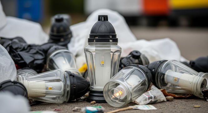 Na zniczach zarabiają w kilka dni nawet 10 tys. zł