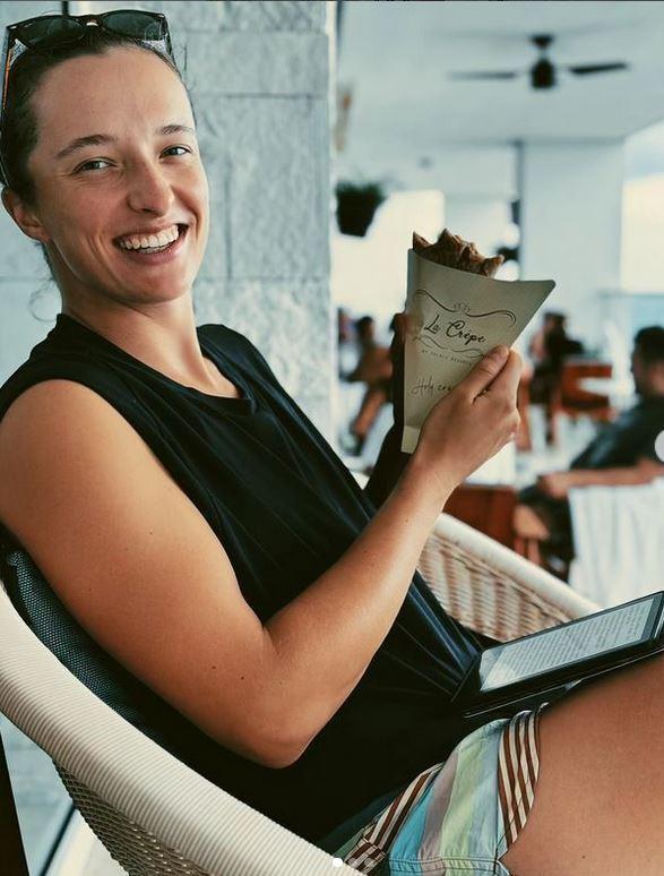 Iga Świątek na Mauritiusie