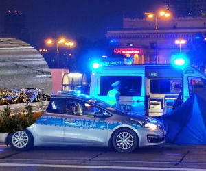 Makabryczny wypadek na Marszałkowskiej w Warszawie	