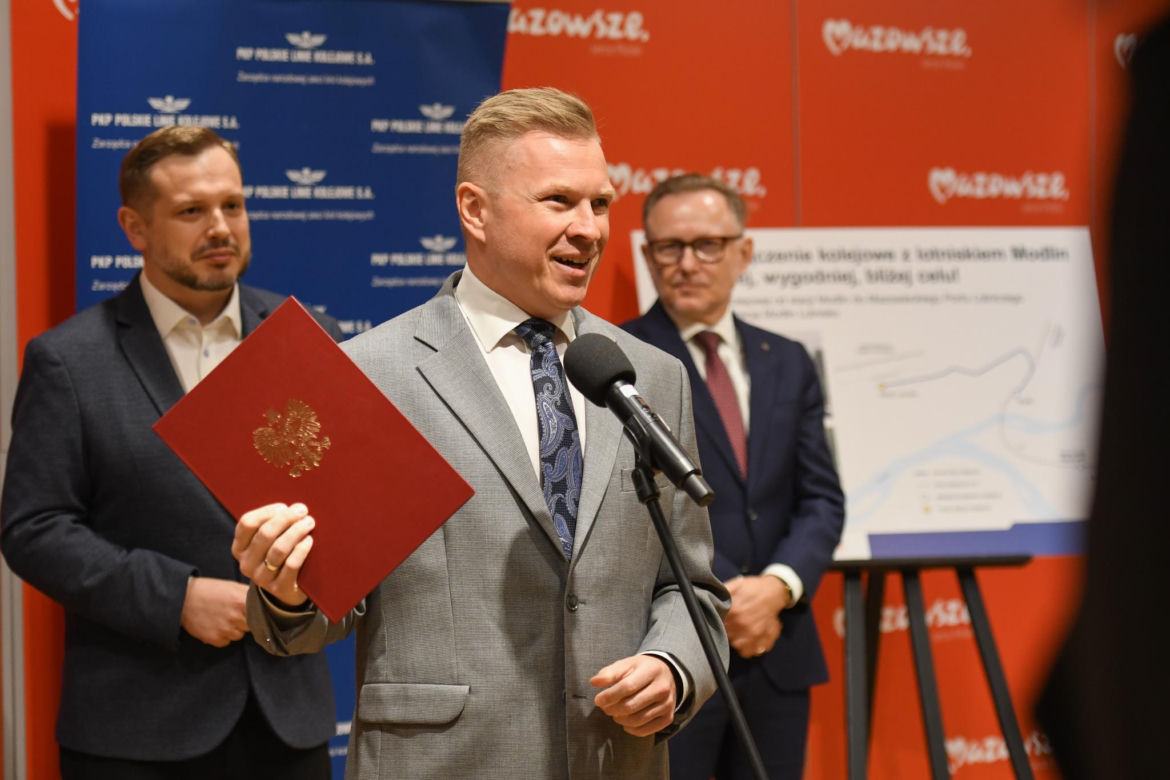 Nowa linia kolejowa powstanie w woj. mazowieckim