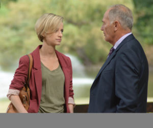 Pierwsza miłość. Sabina (Urszula Dębska), Karol Weksler (Karol Strasburger)