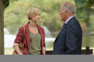 Pierwsza miłość. Sabina (Urszula Dębska), Karol Weksler (Karol Strasburger)