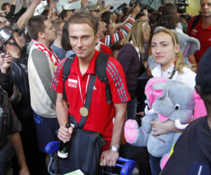 Przywitanie siatkarzy!