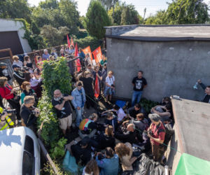 Blokada eksmisji na Osiedlu Maltańskim