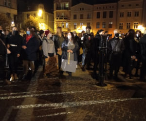 Kolejne protesty kobiet w Grudziądzu