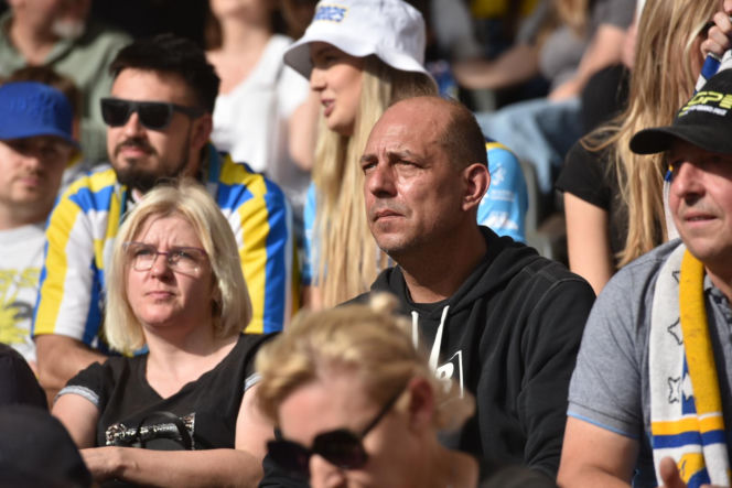PRES Grupa Deweloperska Toruń - Gezet Stal Gorzów: Zdjęcia kibiców z meczu 7. kolejki PGE Ekstraligi na Motoarenie
