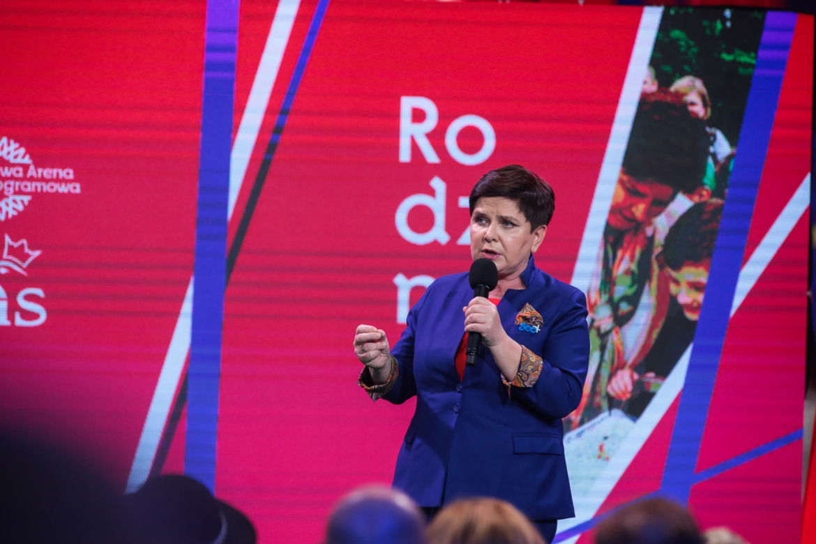 Beata Szydło w młodości