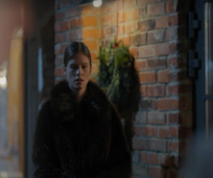 M jak miłość odc. 1926. Bogna (Sherazade Wolff), Mateusz (Rafał Kowalski), Majka (Matylda Giegżno)