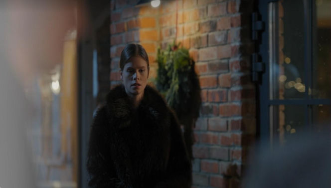 M jak miłość odc. 1926. Bogna (Sherazade Wolff), Mateusz (Rafał Kowalski), Majka (Matylda Giegżno)